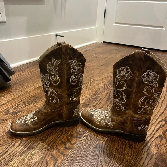 SHYANNE - real leather women’s cowboy boots size 6 - Picture 6 of 7